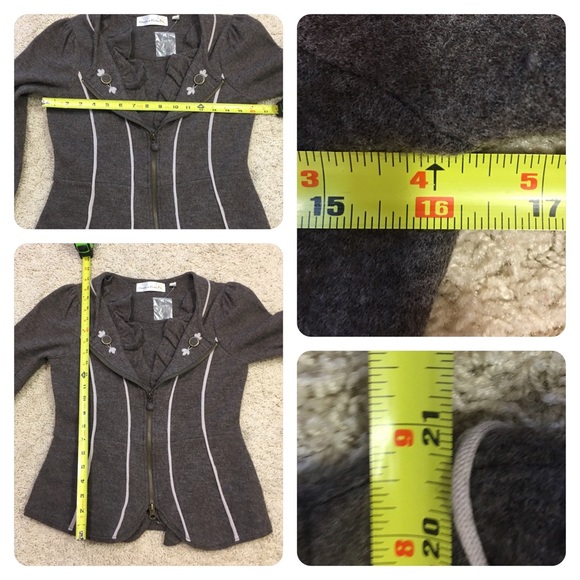 New Anthropologie Charlie & Robin wool sweater - Picture 5 of 7